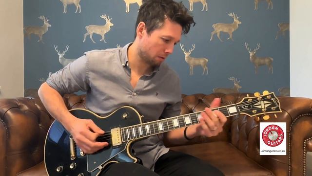 1976 Gibson Les Paul Custom Vintage Ebony - Aynsley Lister for Jordan Guitars смотреть онлайн