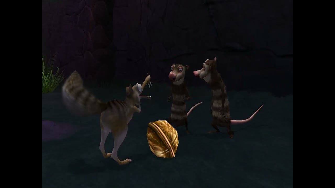 Ледниковый период 2 - 26 часть Крысобел копает с опоссумами за орех смотреть онлайн