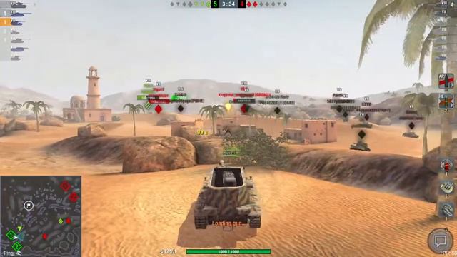 WoT Blitz St. Emil Gameplay 3.8k dmg Master badge смотреть онлайн