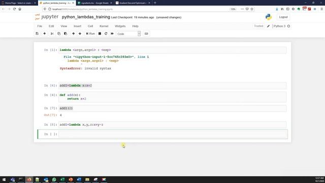 Python lambdas смотреть онлайн