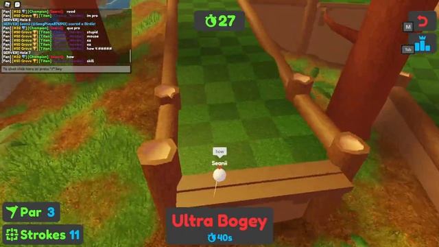 Redwood map, but we only use 100 power?! | Roblox Super Golf feat. seag смотреть онлайн