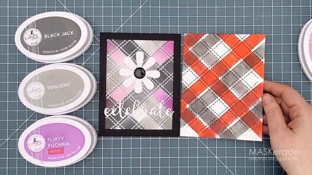 7 Card Ideas With Quilting Stitches Background Stamp