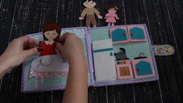 Developing Book Of Felt 