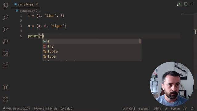 Python tuples – Python tutorial for beginners – CodeBerry Programming School смотреть онлайн