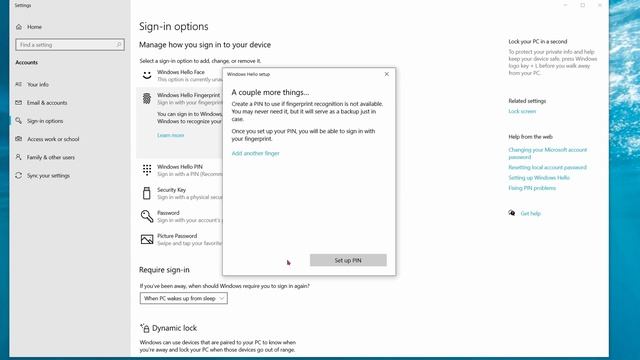 TEC fingerprint scanner for Windows 10 & 11. quick review and installation смотреть онлайн