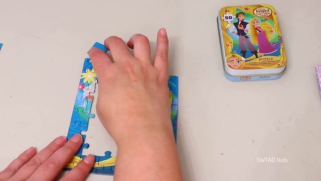 Frozen Sticker Book and Puzzles ? Toys and Dolls Family Fun Activities for Children ? Sniffycat смотреть онлайн