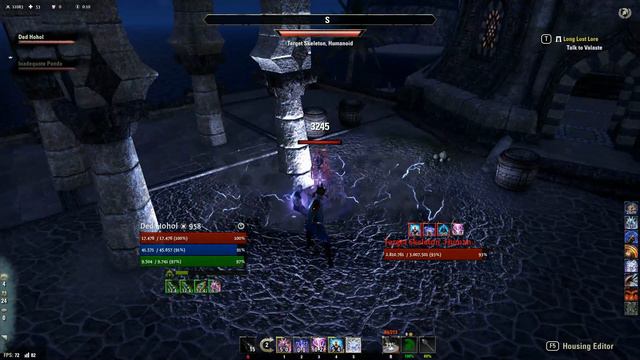 ESO Mana Sorcerer PvE Build - Horns of the Reach смотреть онлайн