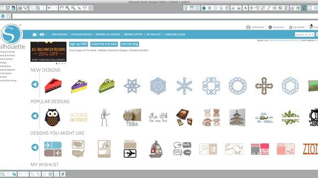 Displaying A Larger Image From The Library While You Work In Silhouette Studio