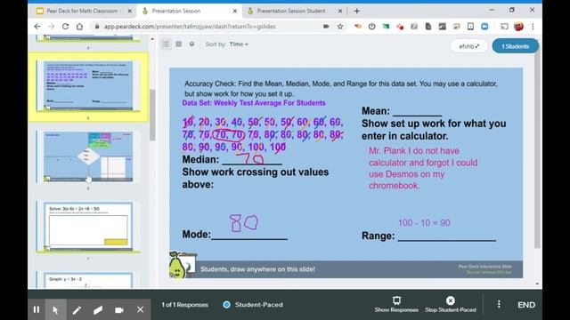 Pear Deck For Math Classroom Video 2 (Interactive Whiteboard Slides) смотреть онлайн