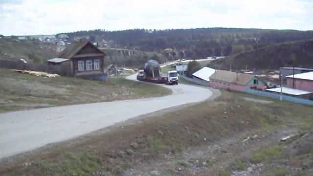 Перевозка паровой турбины 208 тонн АСЭ смотреть онлайн