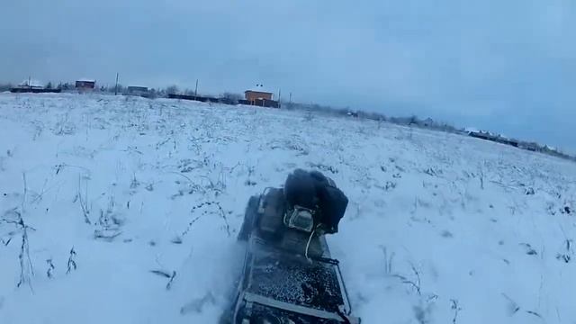 Тестируем буксировщик Найда 7 с сцепкой сиденьем смотреть онлайн