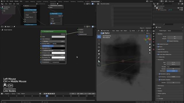 Create Volumetric Portals In Blender With Simulation Nodes! смотреть онлайн