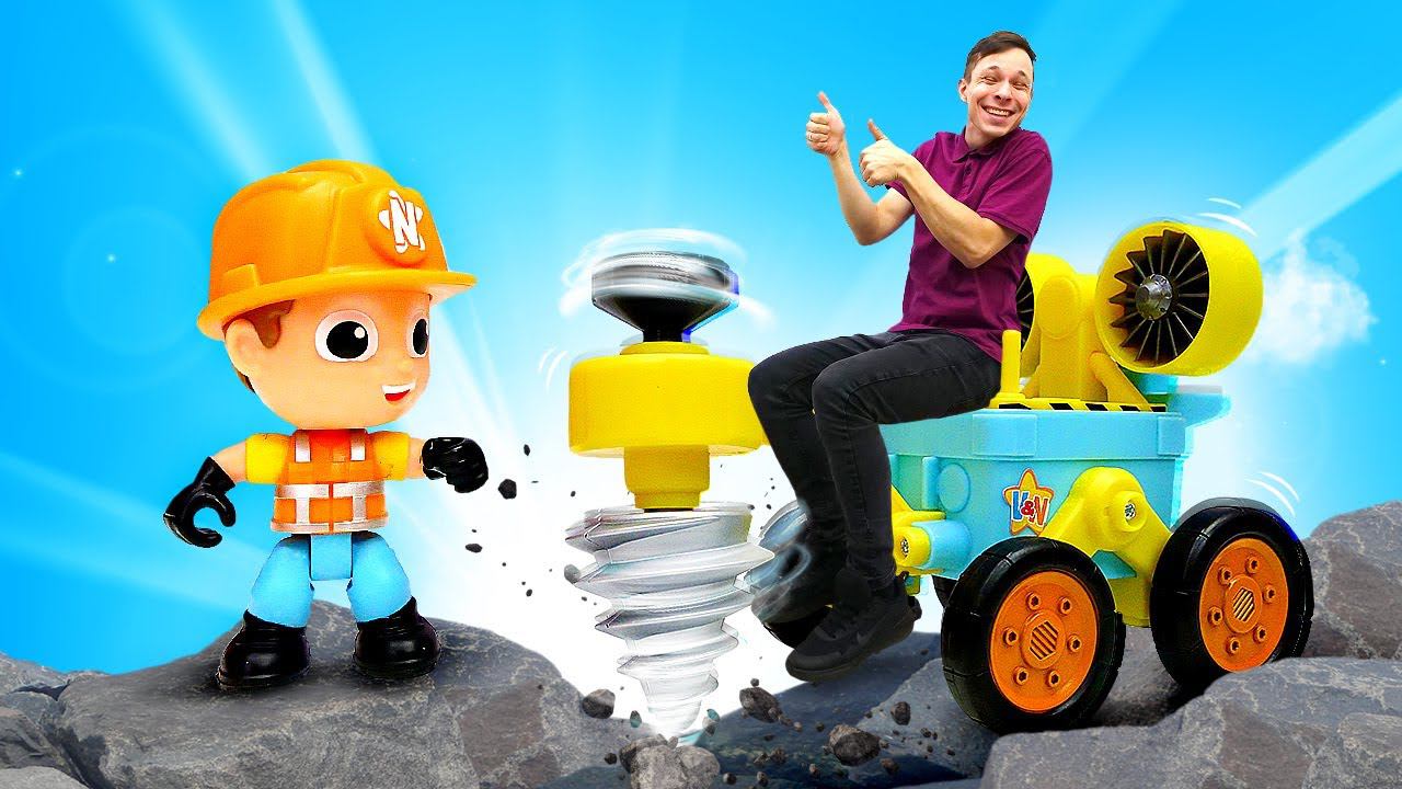 Игровой набор для детей - Видео про игры Никиты и Влада. Распаковка и обзор игрушек Vlad & Niki смотреть онлайн