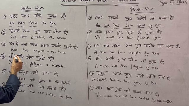 Present Perfect Tense in Passive Voice Explained #learnenglish смотреть онлайн