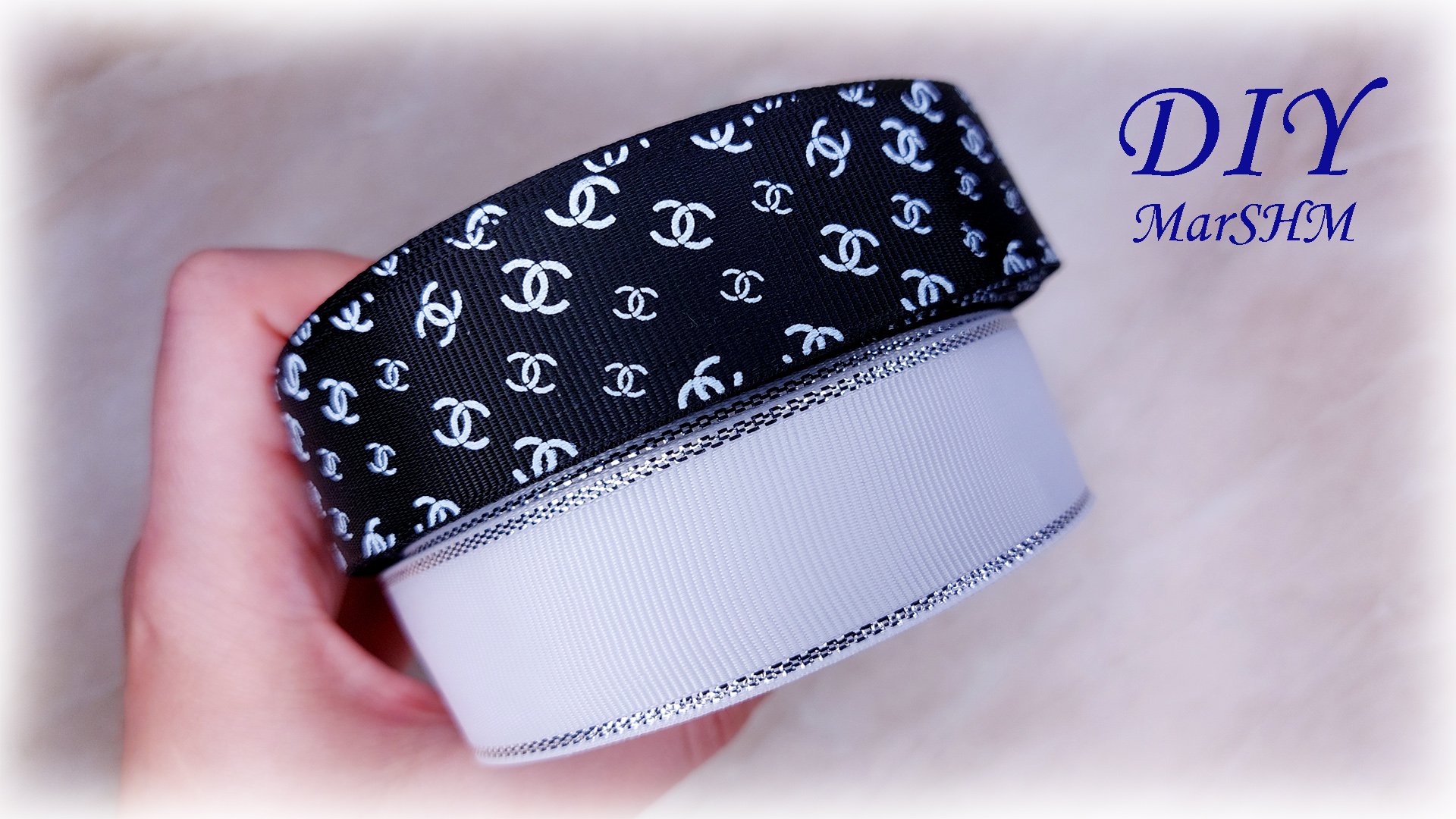 Потрясающий результат! Бантики из репсовых лент 2 5 см канзаши мк смотреть онлайн