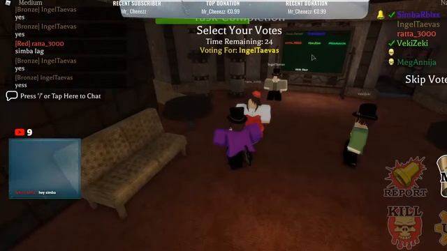 ? Simba Playing Roblox ? I