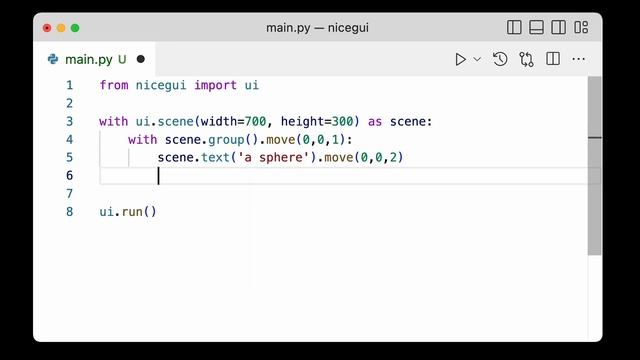 NiceGUI: Let any browser be the frontend of your Python code. смотреть онлайн