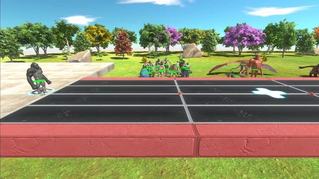 The Toughest Of All With HP Bar ARBS | Animal Revolt Battle Simulator смотреть онлайн