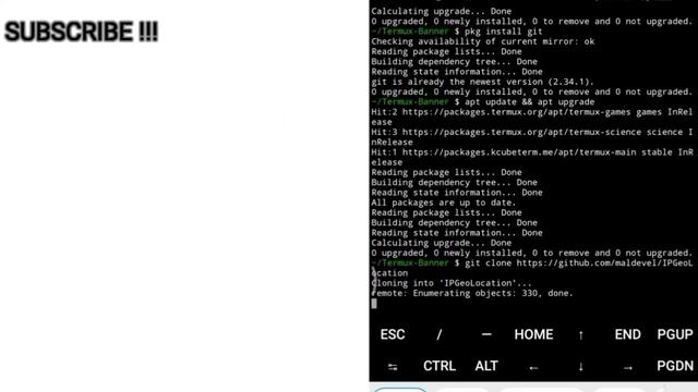 HOW TO TRACE IP ADRESS OR WEBSITE NAME USING TERMUX |IPGeoLocation смотреть онлайн
