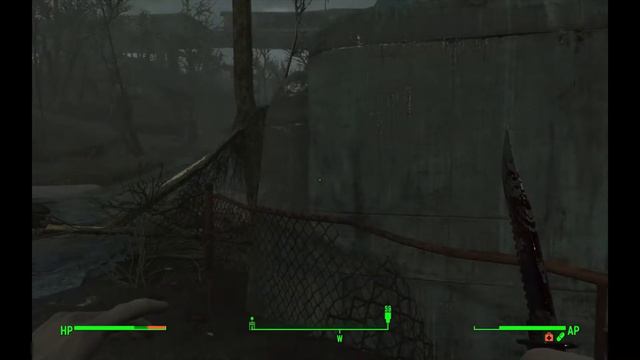 Fallout 4 - Knife only survival mode смотреть онлайн