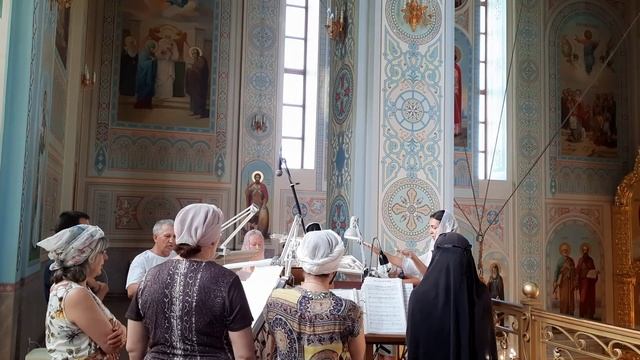 103 псалом "Благослови, душе моя, Господа" (Аллеманов). Регент Екатерина Артюхова. смотреть онлайн
