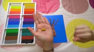 Осеннее дерево из пластилина. Мастер-класс .#BerryKids