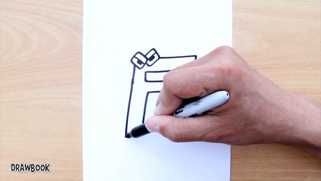 How to draw Evolution LETTER F (Growing Up) | ALPHABET LORE смотреть онлайн
