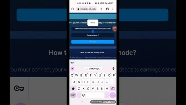 #Cheatmoon Mining Node Mobile mein kis trh se chalayen,must watch #cheatmoon смотреть онлайн