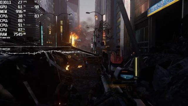 Call of Duty Advanced Warfare. FPS Test Nvidia GT 710 & AMD Athlon II X3 445 смотреть онлайн