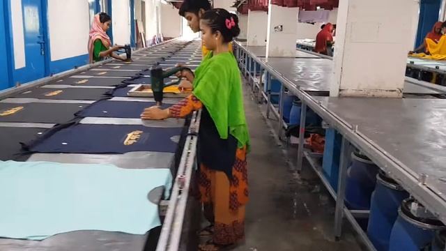 MANDIVAN প্রিন্টের কাজ চলছে/ Garments print factory смотреть онлайн