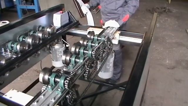 Станок для изготовления доборных элементов, кровли и фасадов. смотреть онлайн