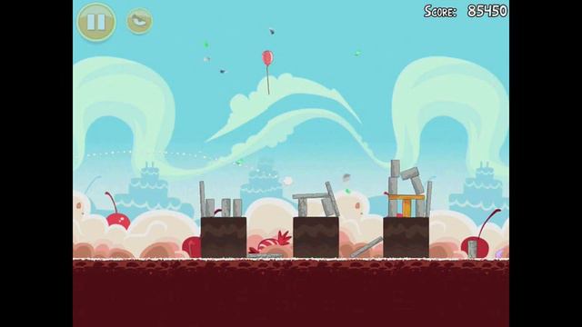Angry Birds Birdday Party 18-9 Walkthrough 3 Star Birthday Party смотреть онлайн