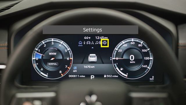 2022 Mitsubishi Outlander | Digital Driver Display: Screens смотреть онлайн