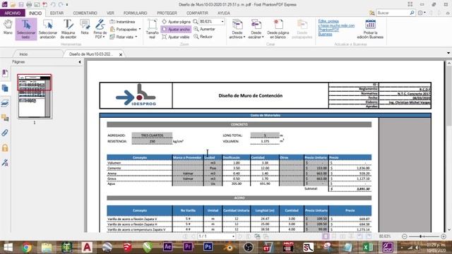 Programa en VBA Excel para calcular, costear y dibujar en AutoCAD I MURO DE CONTENCIÓN смотреть онлайн