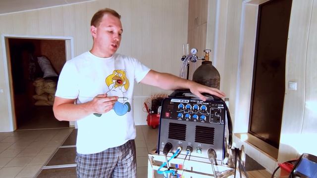 Рассказываем о нашем оборудовании. Аппарат аргонодуговой сварки AuroraPRO INTER TIG! смотреть онлайн