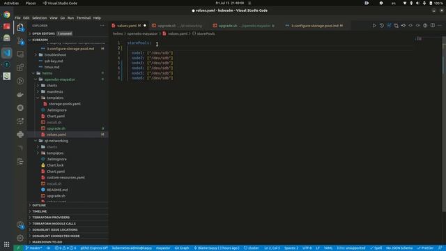 13 OpenEBS Mayastor Install Mayastor storage pools with helm смотреть онлайн