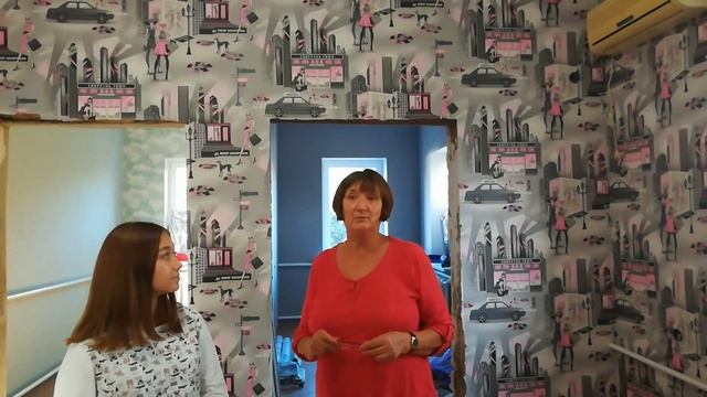 Поклейка обоев завершена !!! смотреть онлайн