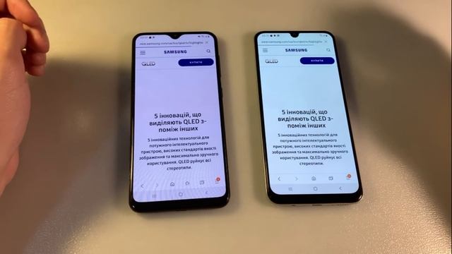 Samsung Galaxy A20 vs Samsung Galaxy A30 смотреть онлайн