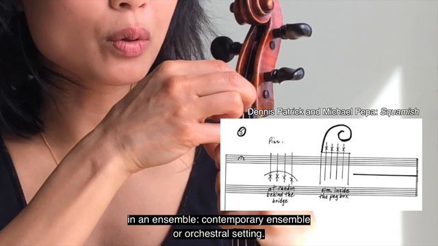 Pizzicato Above Nut - Extended Techniques for Violin смотреть онлайн