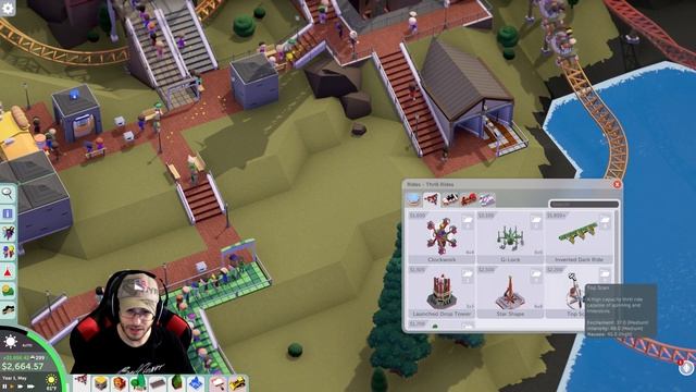 CRAZY SWING COASTER - Parkitect - Taste of Adventure смотреть онлайн