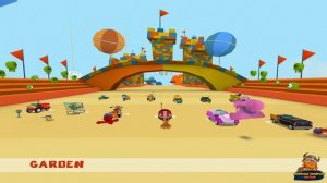 Pocoyo Racing | Cartoon Game Walkthrough Nintendo Wii Games Racer Baby Spider