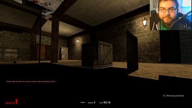 #6 Garry's Mod Prop Hunt - I SCREAM LIKE A B*TCH! w/SolGunRock смотреть онлайн