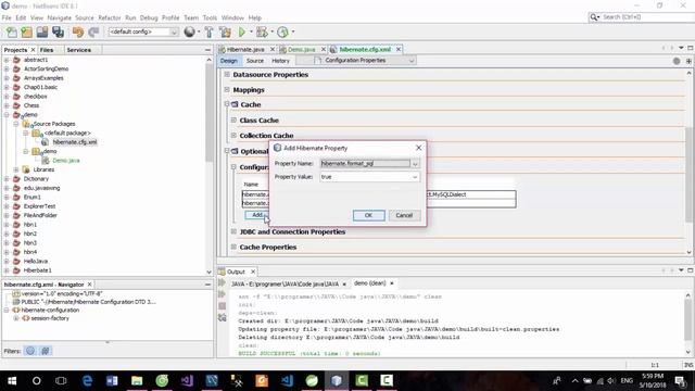 config hibernate in netbean with mysql смотреть онлайн
