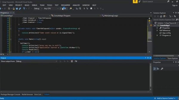 Timer in C# Project (System.Threading.Timer & System.Timers.Timer)
