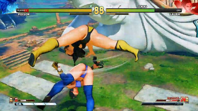 Street Fighter V CE Poison vs Laura PC Mod смотреть онлайн