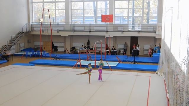 Кубок Петра I. октябрь 2016г. Дарина и Сережа. КМС. (вольтиж) смотреть онлайн