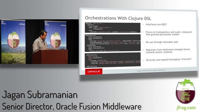 Keynote: Artifactory at Oracle scale смотреть онлайн