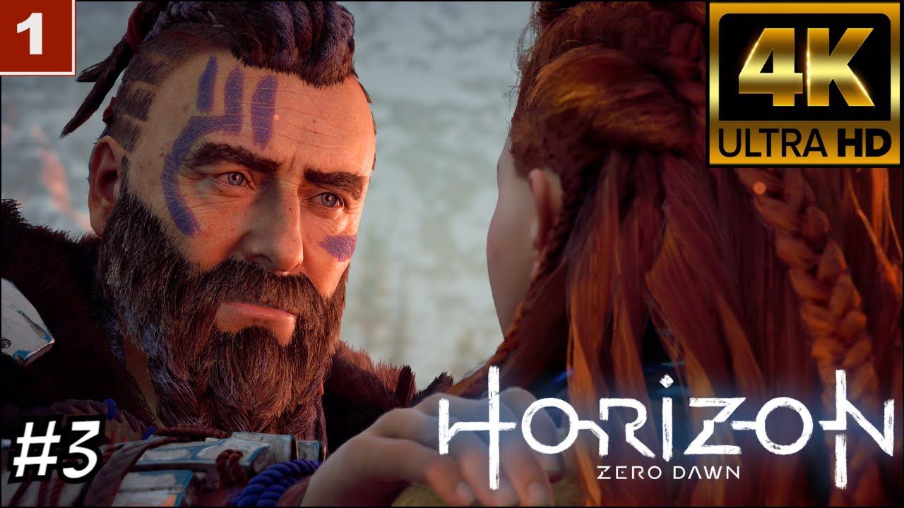 4K Horizon Zero Dawn gameplay Часть 3 смотреть онлайн