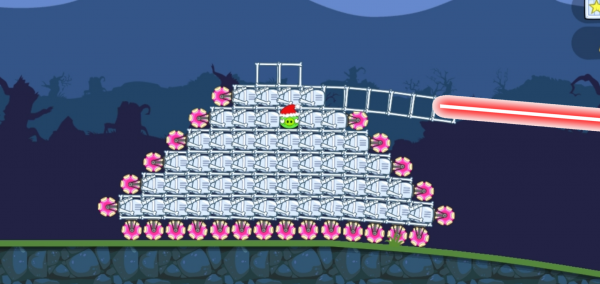 Bad Piggies Взлом 100%.Супер танк пулемётчик против свинки. ВЗЛОМ BP.