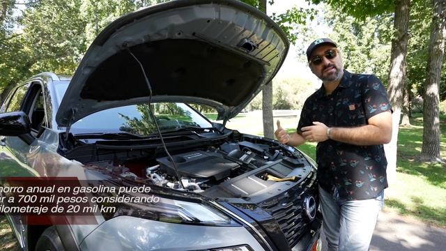 Test drive Nissan X-Trail e-POWER ¡950 km con un solo estanque! смотреть онлайн